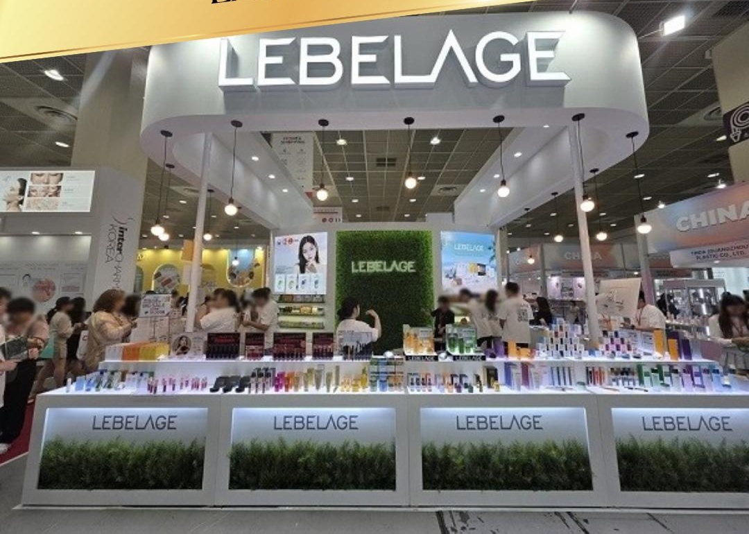 Estande Oficial Lebelage em Feira Internacional de Cosméticos